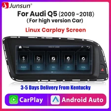 8.8" Android Auto Carplay Car Stereo Radio Linux System BT For Audi Q5 2009-2018