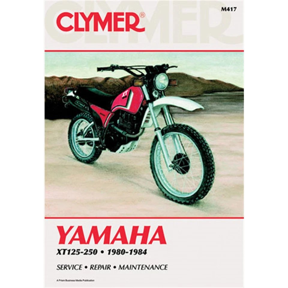 Manual Clymer para Yamaha XT125/250 CM417 Foto 3 de 4