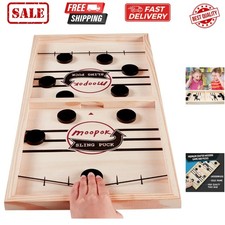Fast Sling Puck Game - Fast Action Super Foosball Table Desktop Battle Slings...