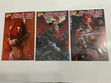 RED SONJA RED DEVIL WITH A SWORD #1-3 (DYNAMITE/ADAMS/MAROTO/06251054) FULL SET