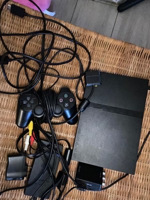 Sony PlayStation 2 Slim Launch Edition Charcoal Black Console (SCPH-75001CB)