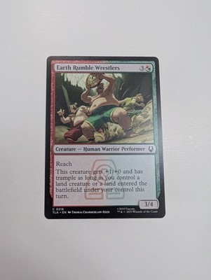 MTG -  Earth Rumble Wrestlers - Avatar: The Last Airbender NM/M Condition