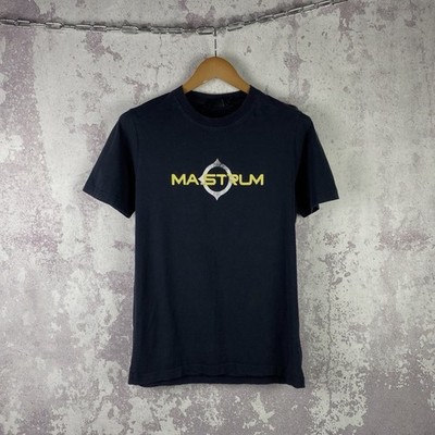  MA.STRUM T-Shirt Men s Big Logo Classic Luxury Size S