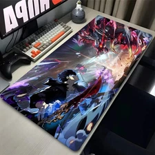 Mouse Pad Laptop Gaming Accessories Keyboard Pad Cool Anime Solo Desktop Mouse M