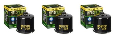 3x Ölfilter Set Hiflo HF204RC für Honda Kawasaki Suzuki Triumph Yamaha