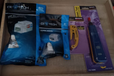 Platinum Tools Punchdown Tool13309C/Cable Stripper 15015C-Cat 5e/6 Jacks