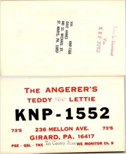 Tri-County Aces QSL KNP-1552 Girard PA Angerer