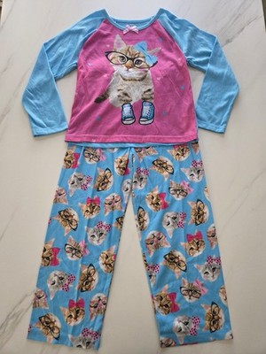 Girls Quilted Pajama Set Size XS (4 5) New with Tags Adjustable Waist