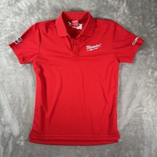Milwaukee Tool Red Polo M18 Fuel M12 Red Size Small
