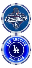 LOS ANGELES DODGERS - 2025 WORLD SERIES CHAMPIONS - COMMEMORATIVE POKER CHIP