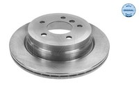 2X Bremsscheibe Hinten Meyle 315 523 0050 FÜR BMW Bremsscheiben Scheibenbremse