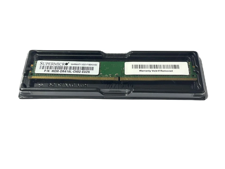 Supermicro MEM-DR416L-CV02-EU26 16GB DDR4-2666 VLP ECC UDIMM - Image 3 of 4