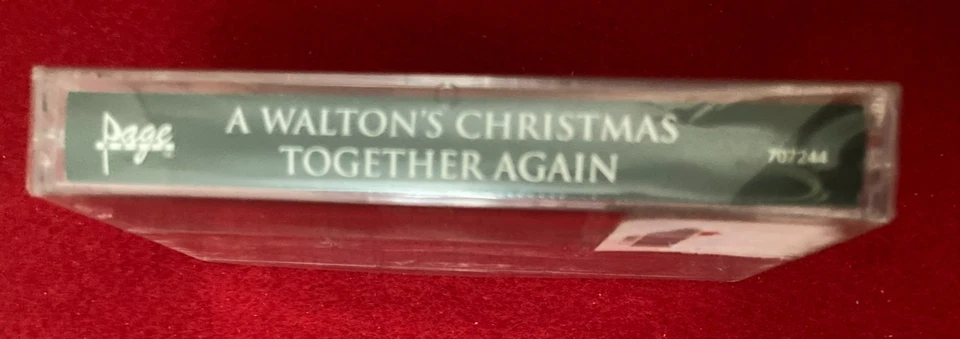 A Walton’s Christmas Together Again 1999 Cassette Tape Theme Song SEALED NEW - Image 2 of 4