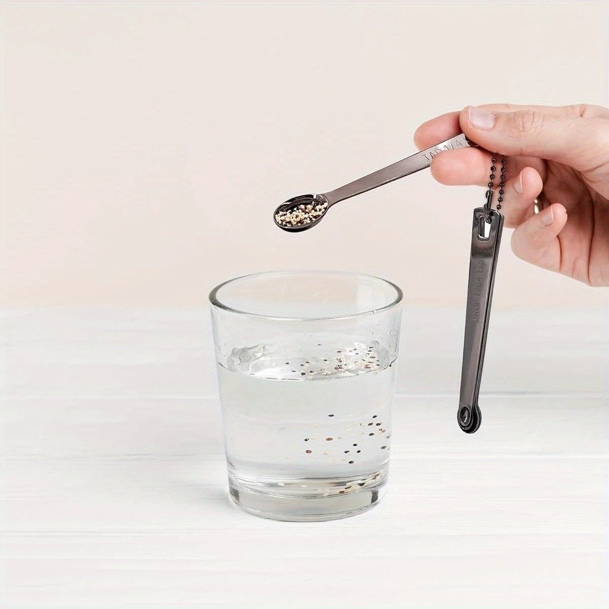 Error-Less, Measure-True Accurate 5PCS Mini Stainless Steel Spoons for Kitchen