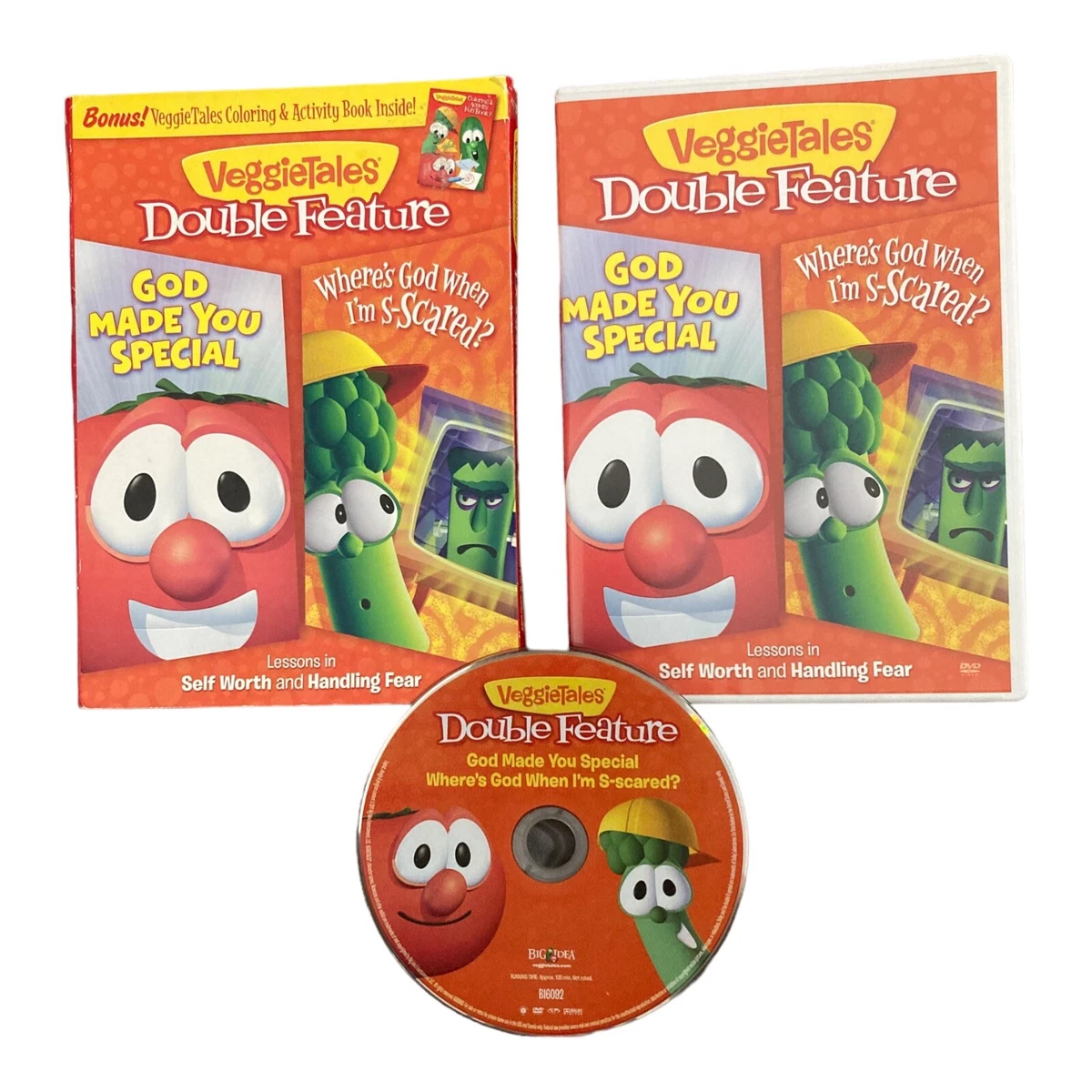 Veggie Tales God Made You Special Coloring Pages