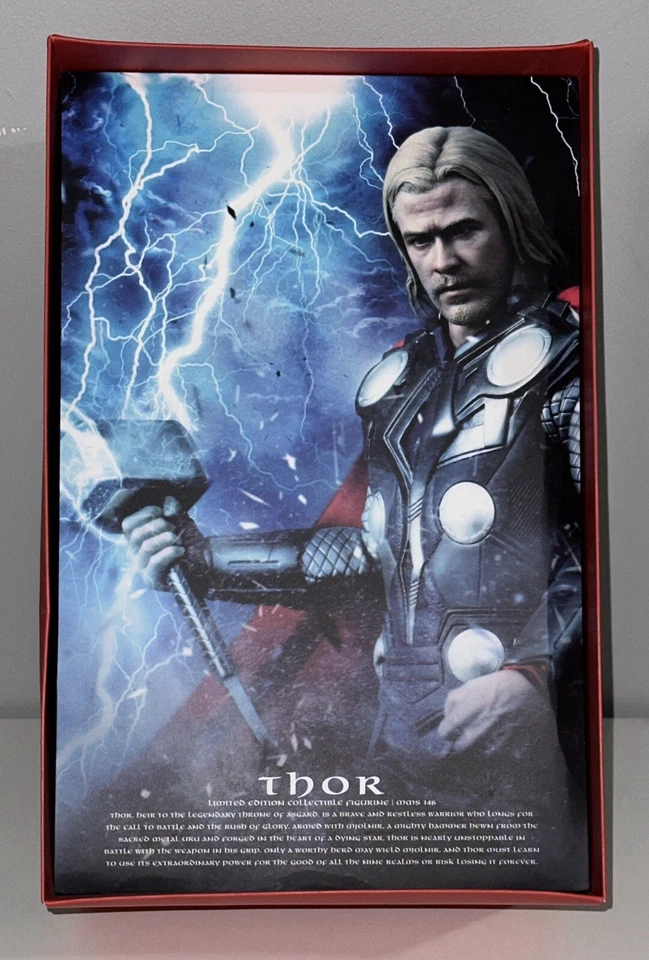 Figura Hot Toys MMS146 Thor escala 1/6 ***LEER DESCRIPCIÓN*** Foto 4 de 4