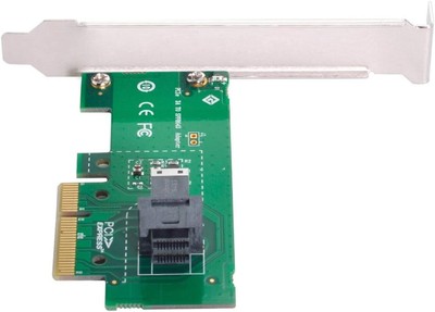Cable PCI-E 4X to U.2 U2 Kit SFF-8639 NVME PCIe SSD Adapter for Motherboard SSD