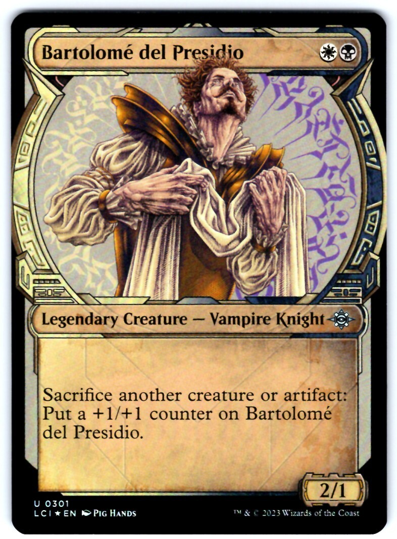 MTG Bartolome del Presidio 301 Showcase Foil Lost Caverns of