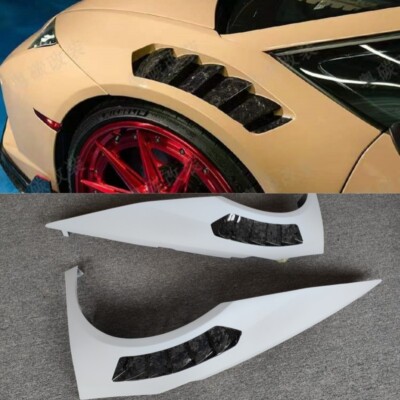 frp forge carbon fiber front bumper fender for lamborghini huracan lp580 lp610