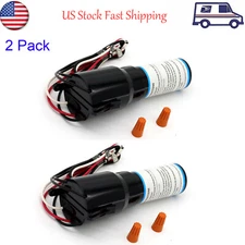 RCO410 3 in 1 Start Relay Refrigerator Compressor Hard Start Capacitor-2Pack 