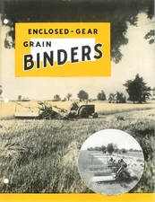 IH International McCormick-Deering Enclosed-Gear Type E Grain Binders Brochure
