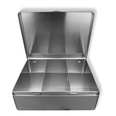 Teebeutelbox Teedose Teebeutel Dose Dose Tea 6-Section
