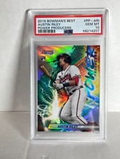 2019 Bowman's Best Power Producers Austin Riley Braves RC Rookie PSA 10 GEM MINT
