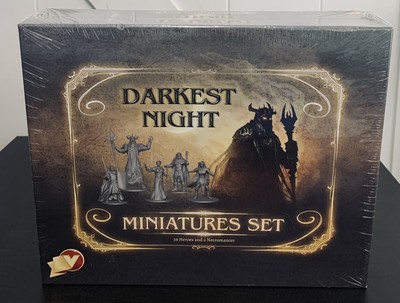 New Sealed Victory Point Games Fantasy Darkest Night (2nd Ed) Miniatures Set