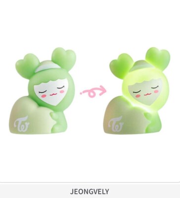 TWICE LOVELYS Good Night Light Mascot Luminous Mini Room Light