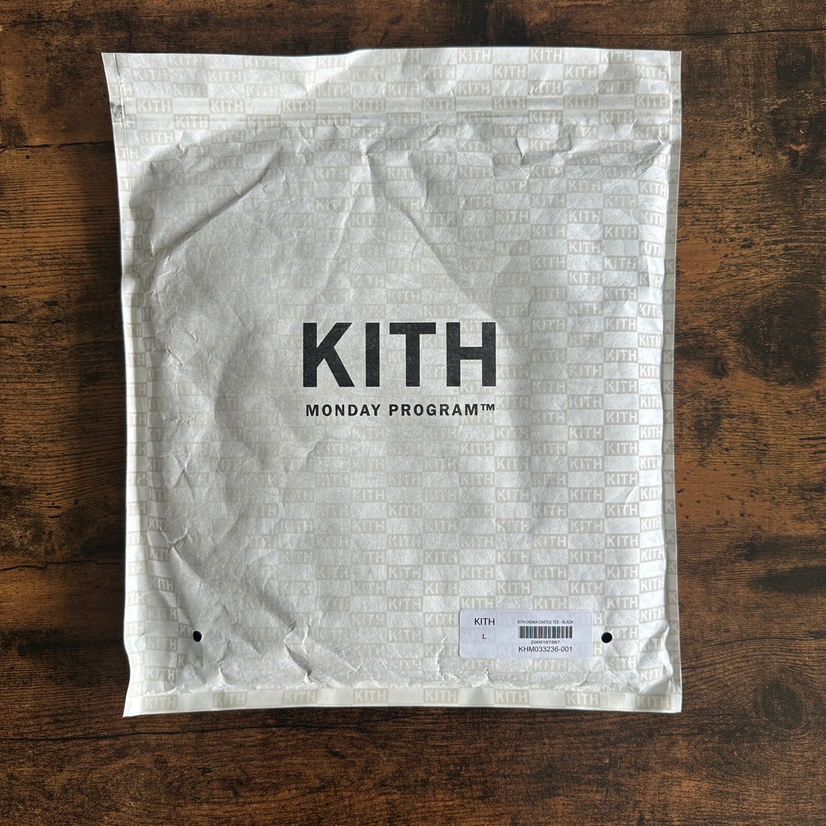 NEW Kith Osaka Castle Tee Cotton T-Shirt in Black - Large