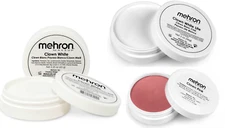 Mehron Makeup Clown White-Clown White Lite-Clown Pink -Theatrical Makeup- Pick 1