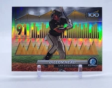 2024 Bowman Baseball DILLON HEAD Bowman Top 100 PADRES #BTP-91