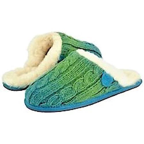 Ugg top crochet slippers