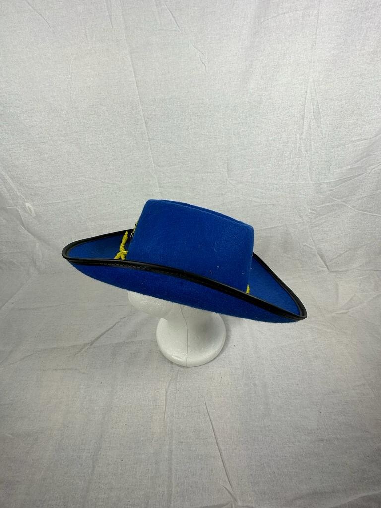 APL CAPPELLO DA SOLE DONNA BLU 100% POLIESTERE ORLO CON COWGIRL UK TAGLIA UNICA HT012