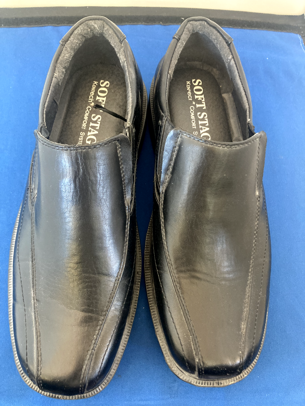 SAOLA Scarpe eleganti uomo Soft Stags Kentech slip on comode nere Seven 1 2 7 5 M400766