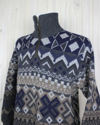 Ski Boss Pullover Schurwolle Michael BOGNER Herren Schurwolle