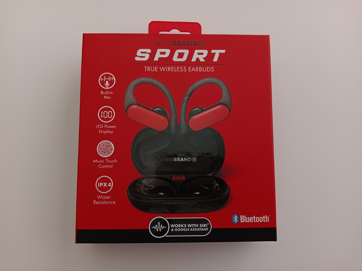 swissbrand sport true wireless earbuds eBay