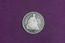 1858- Seated Liberty Half Dime #P22461