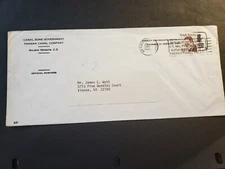 APO 34002 ALBROOK AFB, CANAL ZONE 1983 Air Force Cover PANAMA CANAL