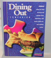 Weight Watchers WW Winning Points Dining Out Companion Book Point Values SC