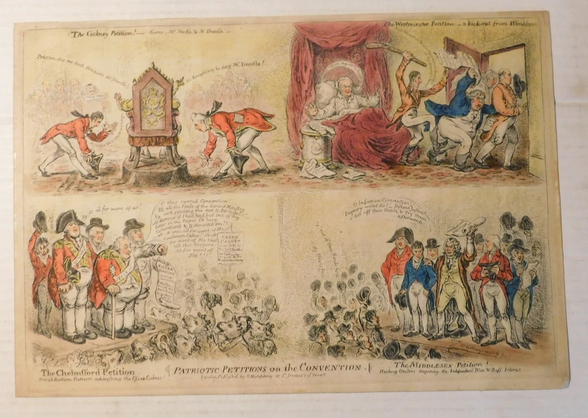 James Gillray Art Prints for sale | eBay