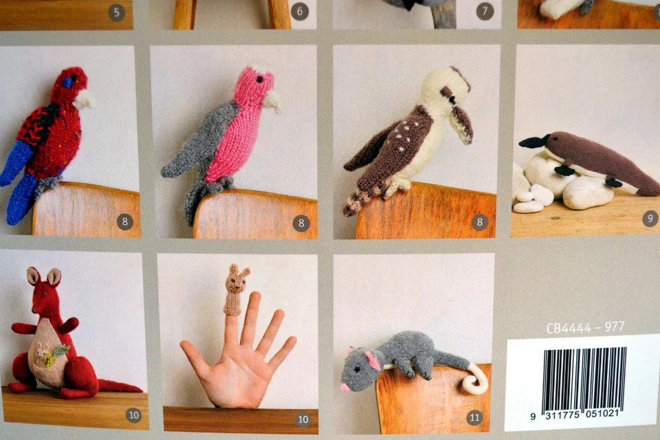 Aussie Animals to Knit Cleckheaton Book 977 - Image 3 of 3