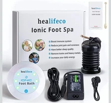Portable Health Care Foot Spa Detox Ionic Cleanser Machine without Basin Tub