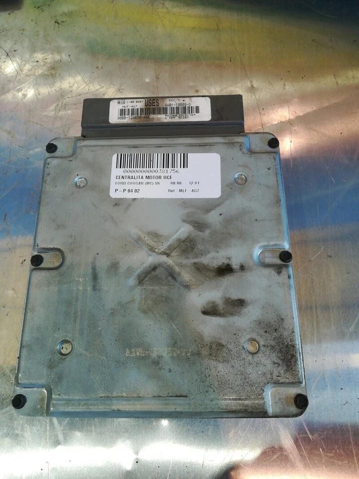 MLF 4G7 centralina motore FORD COUGAR 2.5 V6 24V 1998 381756 - Immagine 3 di 4