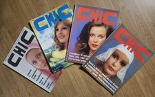CHIC Magazine 1973 ~ Vintage ModeZeitschrift für die Frau = AUSWAHL aus 1-12