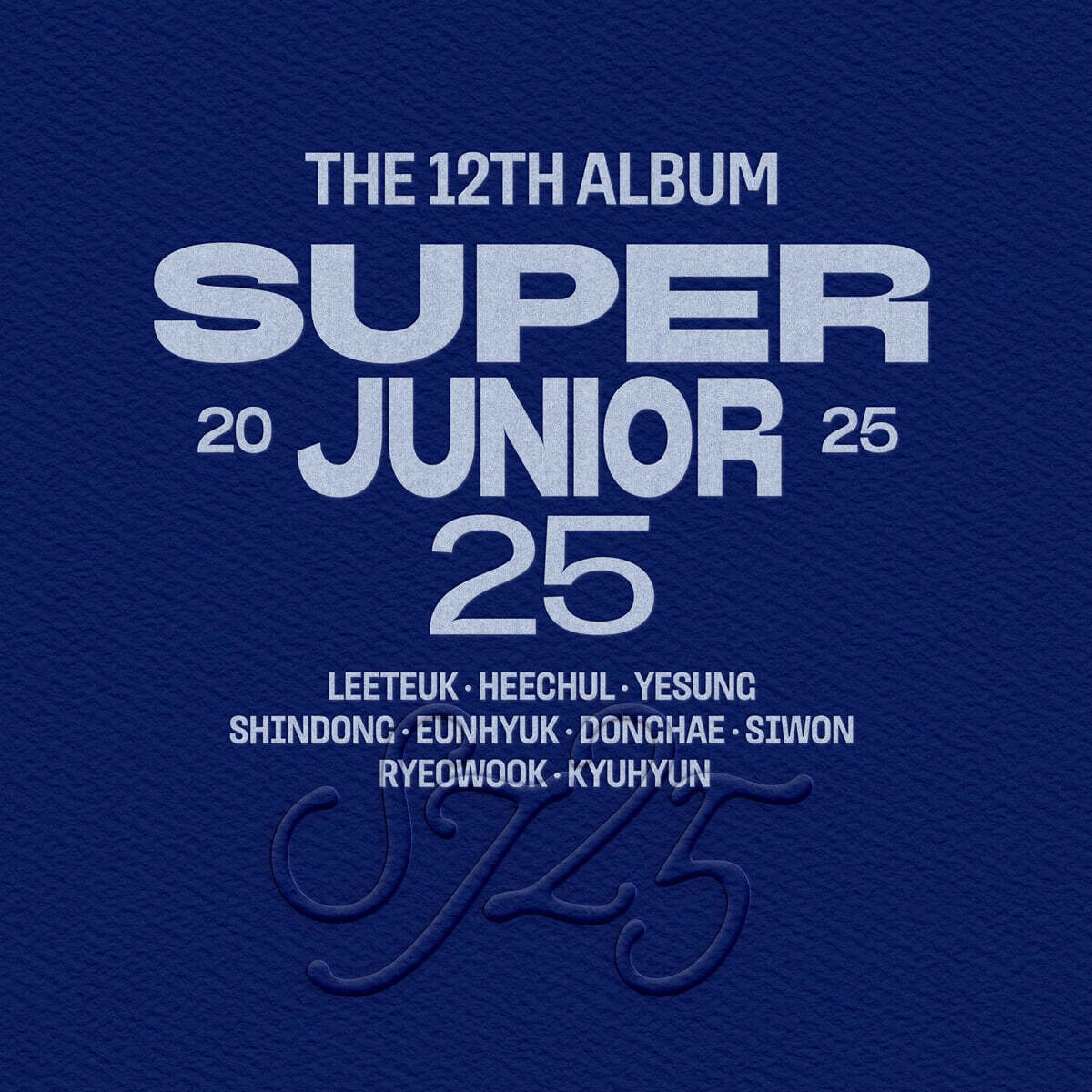 SUPER JUNIOR 12th Album [SUPER JUNIOR25] SMINI VER. (random