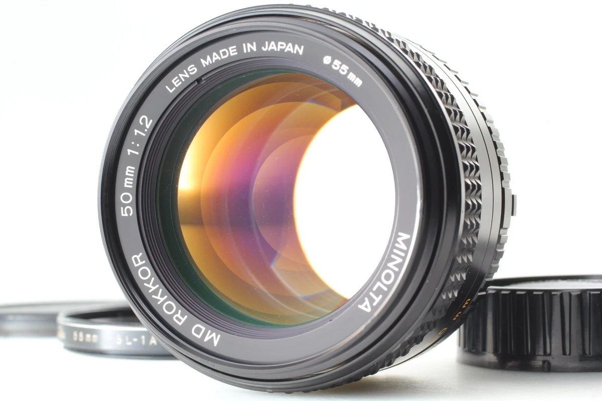 Minolta MD f/1.2 Camera Lenses 50mm Focal for sale | eBay