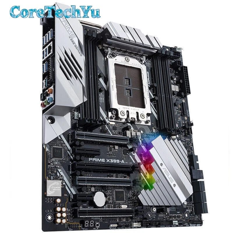 ASUS PRIME X399-A MotherBoard E-ATX DDR4 Support AMD Ryzen 1920X CPU/* - Image 3 of 4