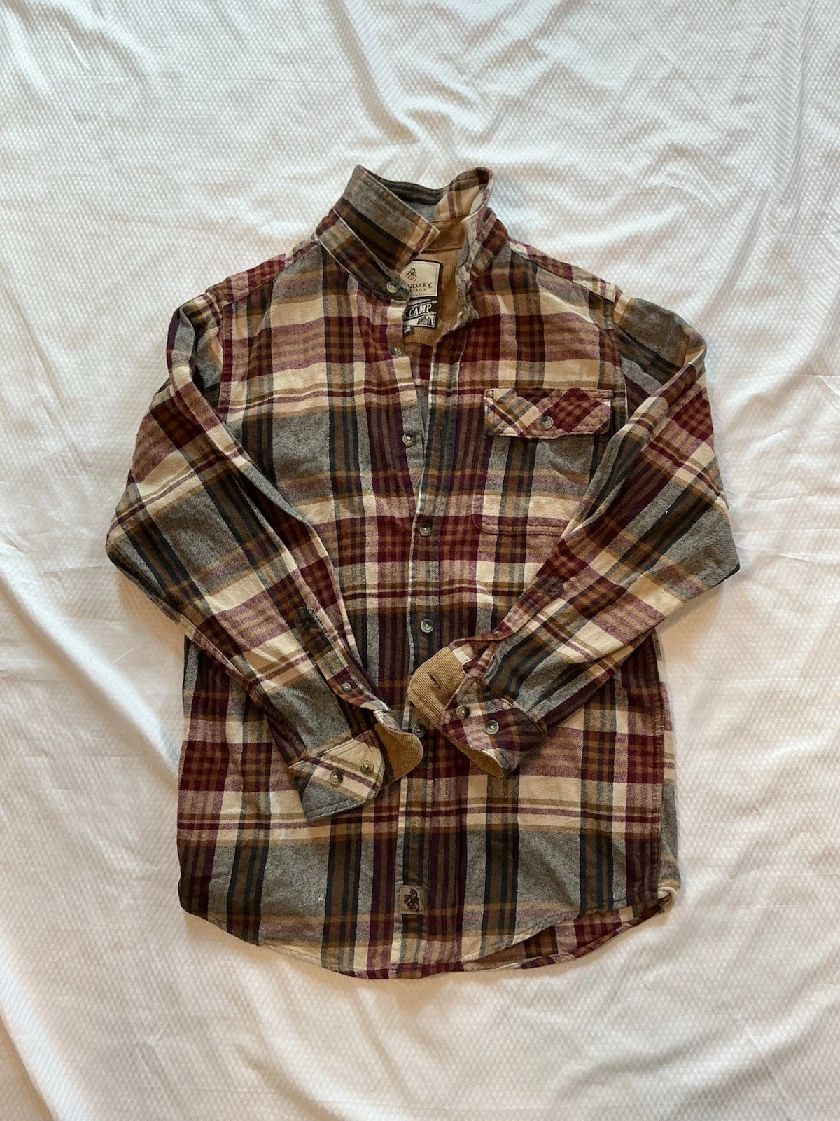 Legendary Whitetails Flannel Shirt Men Sz S Brown Plaid Cotton Buck Camp Outdoor
Opens in a new wind