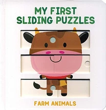 MY FIRST SLIDING PUZZLES: FARM ANIMALS (EN INGLES)